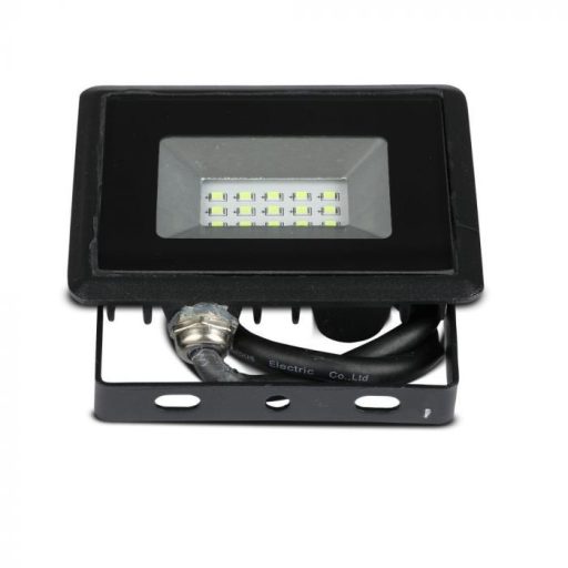 V-TAC 10W LED reflektor E-széria 110° zöld fényű, fekete házas - 5988