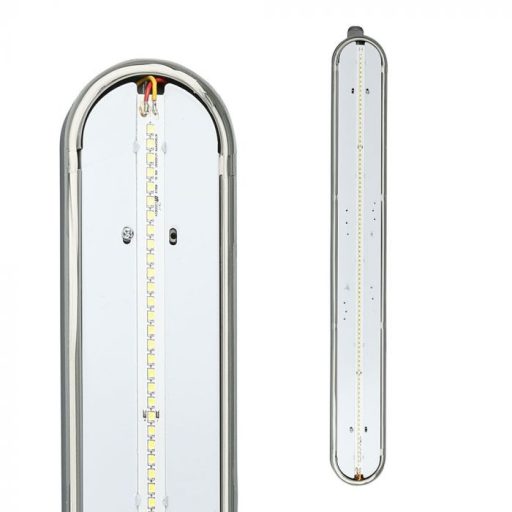 V-TAC 48W Vízálló LED armatúra 150 cm 120° 4500K IP65 - 6184