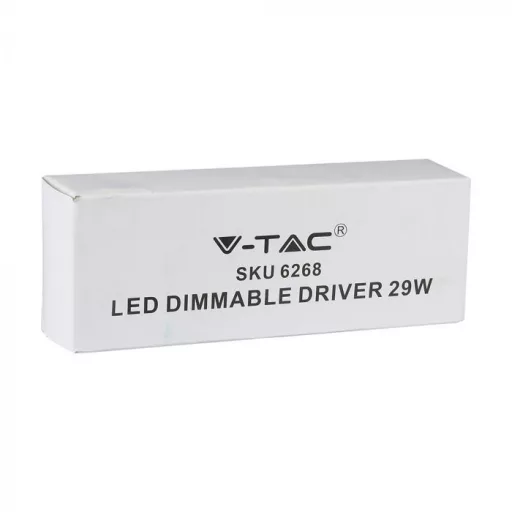 V-TAC Dimmelhető LED panel tápegység magas fényáramú panelhez 29W  - 6268