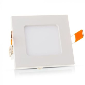   V-TAC Süllyeszthető négyzet alakú PRÉMIUM MINI LED panel 3W 6400K - 6297