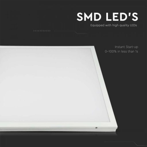 V-TAC Falon kívüli és süllyeszthető LED panel 36W 600 x 600 mm 6400K - 638021