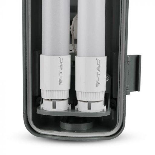 V-TAC LED Vízálló Lámpa PC/PC 2x1500mm 2x22W 4000K - 6388