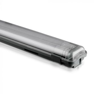   V-TAC LED Vízálló Lámpa PC/PC 2x1500mm 2x22W 6400K - 6400