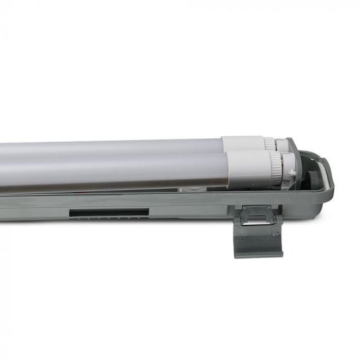 V-TAC LED Vízálló Lámpa PC/PC 2x1500mm 2x22W 6400K - 6400