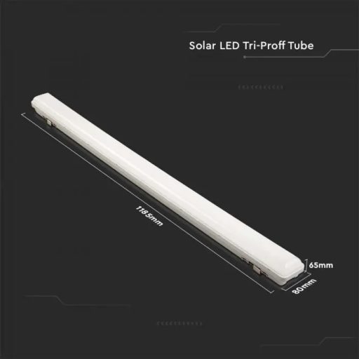 V-TAC LED napelemes (SOLAR) lámpa mozgásérzékelővel, RF távirányítóval 3 az 1-ben 25W IP65 - 6500