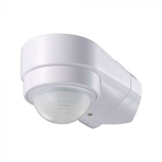   V-TAC infravörös mozgásérzékelő sarok kialakítással 240° IP65 - fehér - 6613
