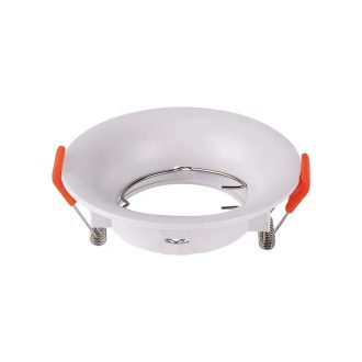   V-TAC Led GU10 Spot Keret kerek beépíthető - fehér - 6632