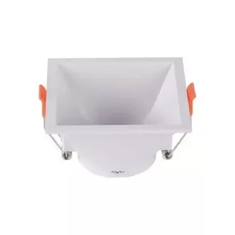   V-TAC Led GU10 Spot Keret négyzet beépíthető - fehér - 6638