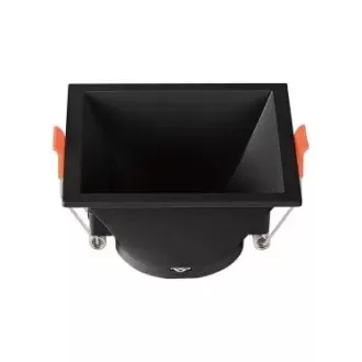   V-TAC Led GU10 Spot Keret négyzet beépíthető - fekete - 6639