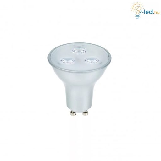 LED Spot lámpa szett: Fehér keret, GU10 4,5 W meleg fehér, GU10 foglalat (kettesével rendelhető) - 6640 szett