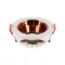 V-TAC Led GU10 Spot Keret kerek beépíthető - fehér + rose gold - 6649