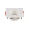 V-TAC Led GU10 Spot Keret négyzet beépíthető - fehér + fehér - 6650