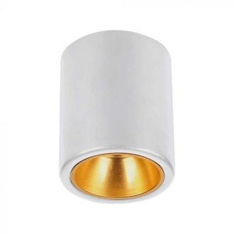   V-TAC Led GU10 Falon kívüli keret kör forma - fehér - 6690
