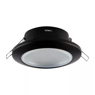   V-TAC Led GU10 Spot Keret kerek beépíthető - fekete - 6699
