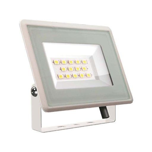 V-TAC 10W LED reflektor 100° 3000K fehér házas E széria - 6730