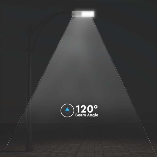 V-TAC 200W LED utcai lámpa Napelemes (SOLAR) 120lm/W 6400K - 6756