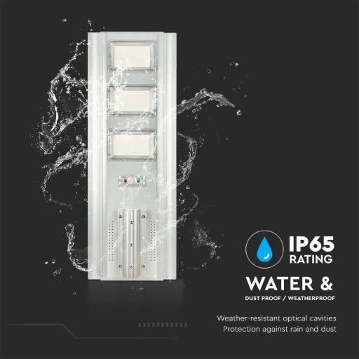 V-TAC 40W LED utcai lámpa Napelemes (SOLAR) 120lm/W 4000K - 6757