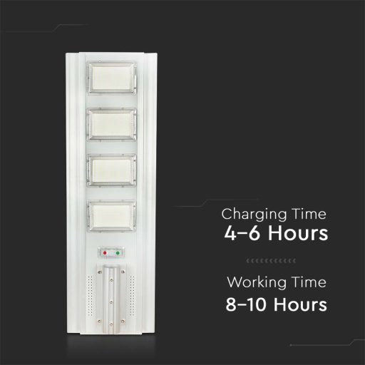 V-TAC 50W LED utcai lámpa Napelemes (SOLAR) 120lm/W 4000K - 6759