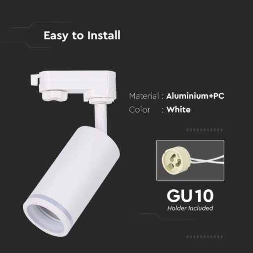 V-TAC LED SÍNES LÁMPATEST GU10 foglalattal - 6783