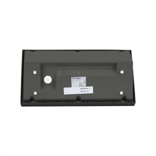 V-TAC 20W LED kültéri lámpa IP65 fekete színű 3000K - 6810