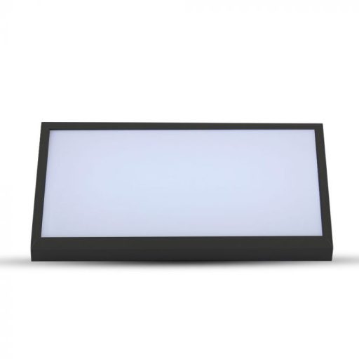 V-TAC 20W LED kültéri lámpa IP65 fekete színű 3000K - 6810