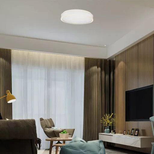 V-TAC 42W LED mennyezeti dizájn lámpa - fekete  - 6912