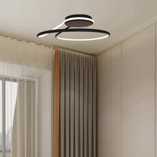 V-TAC LED dizájn lámpa - dimmelhető - 54W 4000K - fekete - 6923