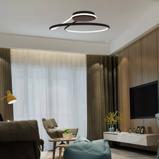 V-TAC LED dizájn lámpa - dimmelhető - 54W 4000K - fekete - 6923