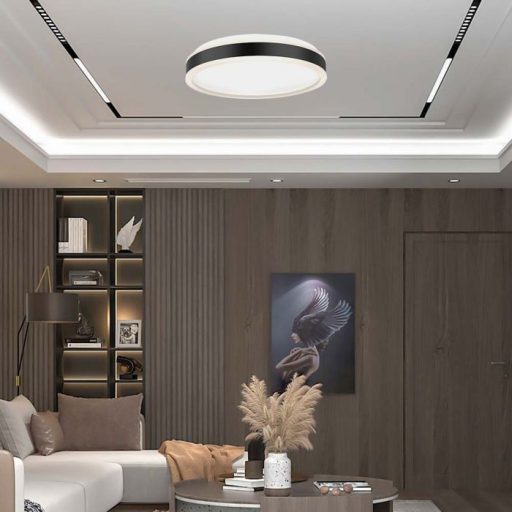 V-TAC LED dizájn lámpatest kerek forma 24W 4000K - 6988