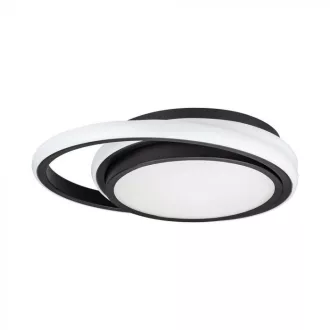 V-TAC 24W LED mennyezeti dizájn lámpa - fekete  - 6994