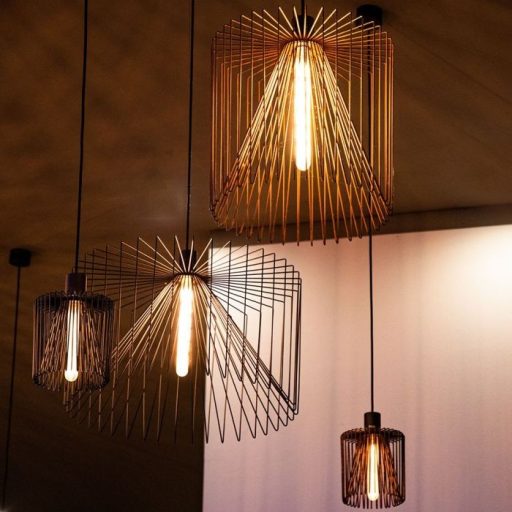 V-TAC Borostyán LED izzó filament COG  E27 T30 5W 2200K - 7142