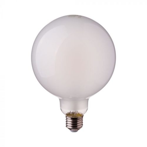 V-TAC Opál LED filament COG lámpa E27 G125 7W 2700K nagygömb - 7189