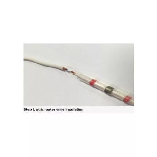 VITO Vízálló, hősugárzással zsugorodó forrasztós vezetékcsatlakozó (1,5–2,5 mm²) IP67 20db/csomag – 7200140