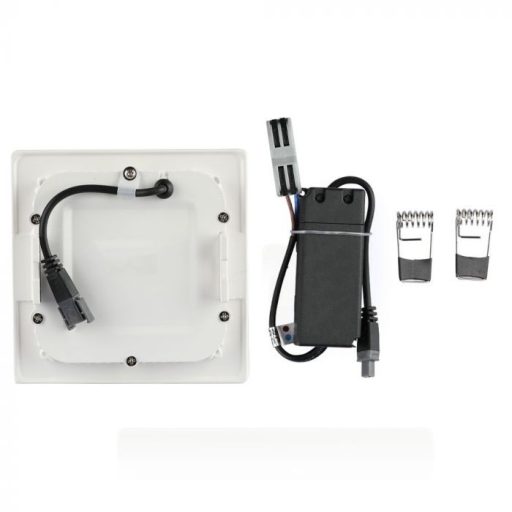 V-TAC Süllyeszthető négyzet alakú MINI LED panel 24W SAMSUNG CHIP 6400K - 723