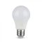 V-TAC 3 lépésben dimmelhető LED izzó  csomag (2 db) E27 A60 9W 200° 4000K gömb - 7289