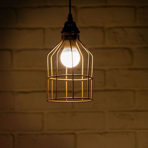 V-TAC 3 lépésben dimmelhető LED izzó  csomag (2 db) E27 A60 9W 200° 6400K gömb - 7290