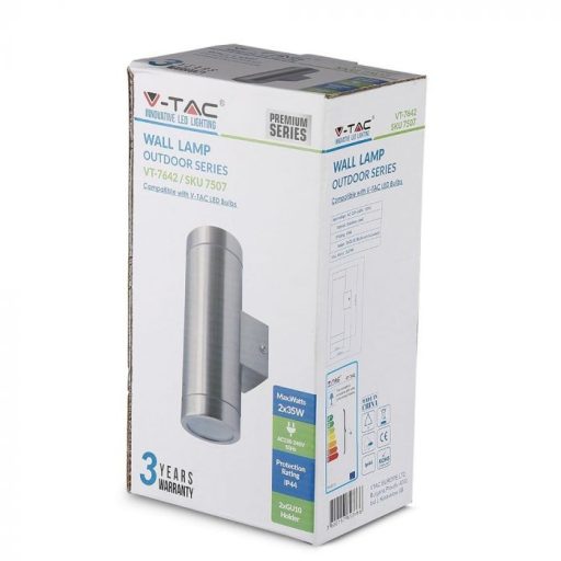 V-TAC Falra szerelhető acél tartó 2 irányú IP44 - 7507