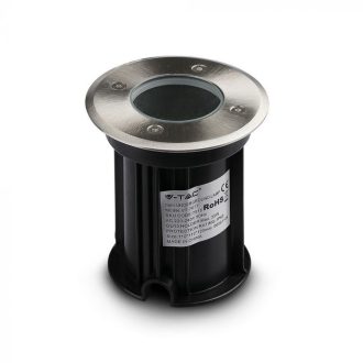 V-TAC Talajlámpa GU10 foglalattal - kör alakú IP65 - 7515