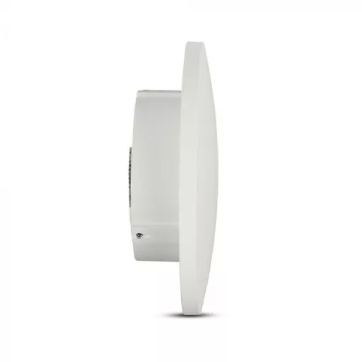 V-TAC 9W led fali lámpatest kerek, fehér 3000K - IP65 - 7526