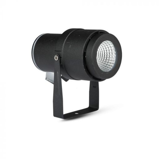 V-TAC LED 12W leszúrható kerti lámpa - fekete - ZÖLD - 7546