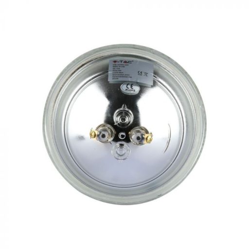V-TAC LED spotlámpa medence lámpa  távirányítóval PAR56 8W 12V 120° RGB IP68 kör - 7558