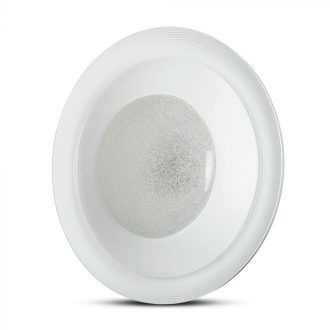   V-TAC Led 48W Mennyezeti lámpa+RF távirányító, időzítő, kristály hatás, 3-1ben - 7600
