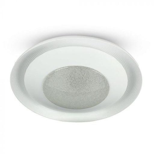 V-TAC Led 48W Mennyezeti lámpa+RF távirányító, időzítő, kristály hatás, 3-1ben - 7600