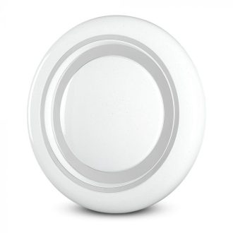   V-TAC Led 60W Mennyezeti lámpa+RF távirányító, időzítő, csillagos égbolt, 3-1ben - 76011