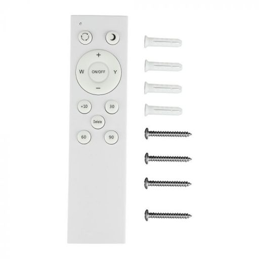 V-TAC Led 60W Mennyezeti lámpa+RF távirányító, időzítő, csillagos égbolt, 3-1ben - 76011