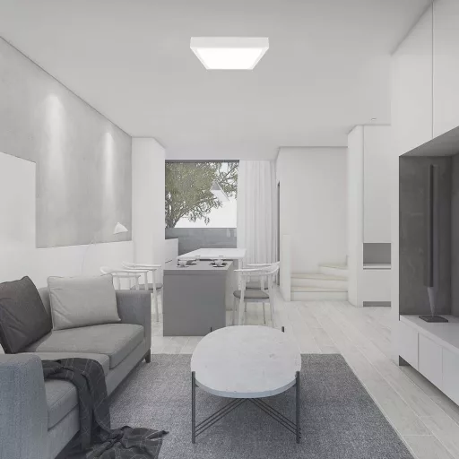 V-TAC LED mennyezeti lámpatest, fehér 30W 3000K IP44 - 7630