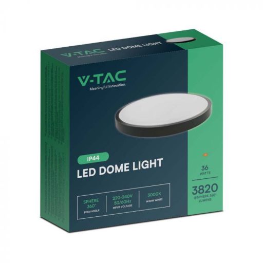 V-TAC LED mennyezeti lámpatest, fehér 36W 6400K IP44 - 76411
