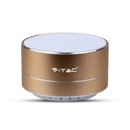 V-TAC Bluetooth hangszóró 3W 400mAh - arany - 7714