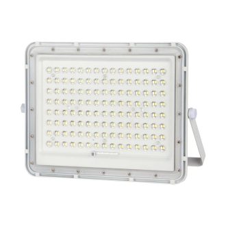   V-TAC 20W LED napelemes (SOLAR) reflektor távirányítóval 120°6400K fehér házas  - 7845