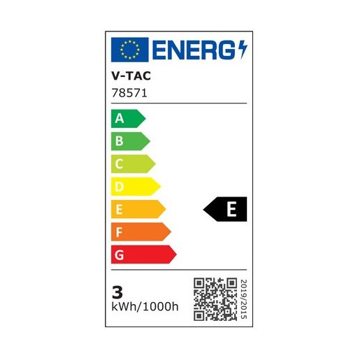 V-TAC Süllyeszthető kör alakú MINI LED panel 3W 6500K (SAMSUNG CHIP)  - 78571
